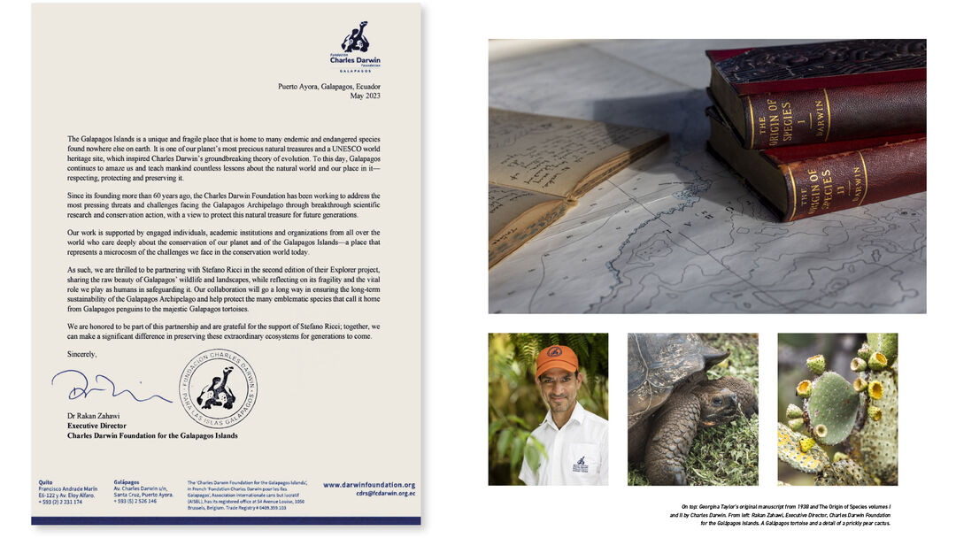 Agreement with Charles Darwin Foundation