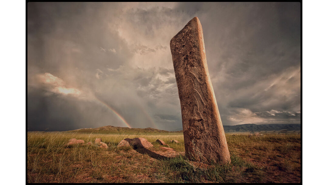 Deer Stones or Reindeer Stones are ancient megaliths carved with symbols. These unique monuments dating to the Bronze Age and the Early Iron Age that are found mostly in Mongolia and in some Central Asian countries.