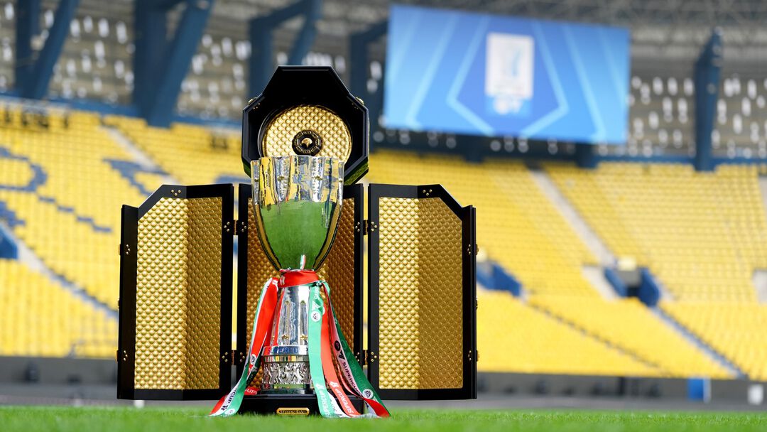 Trophy Travel Case in Riyadh Stadium