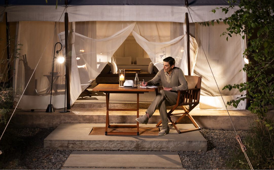 model at the Ranthambore National Park