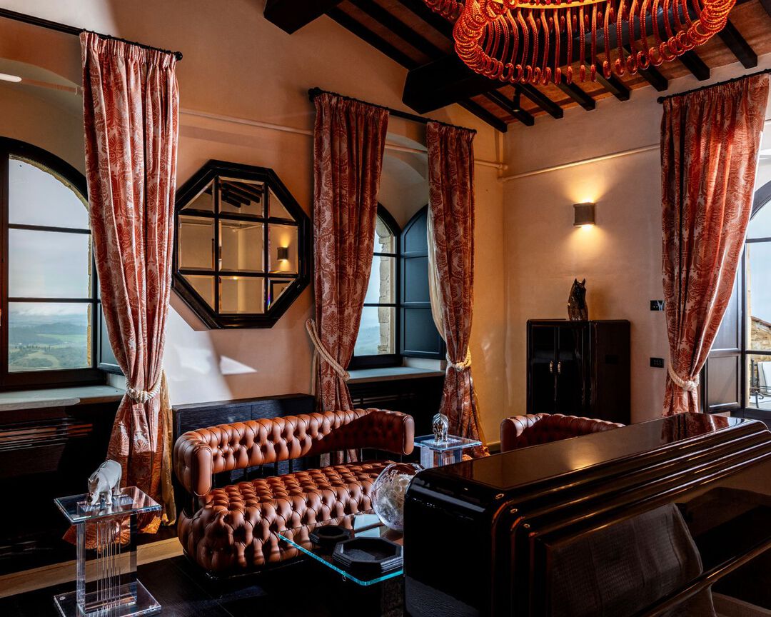 Stefano Ricci La Rocca living room