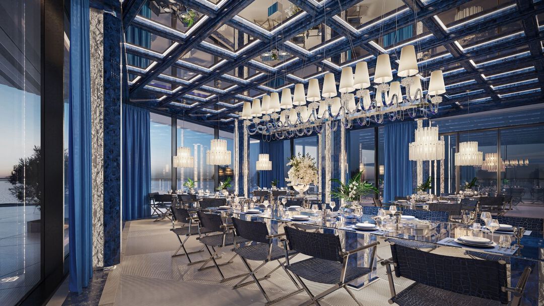 SR Lounge Sindalah Table Setup