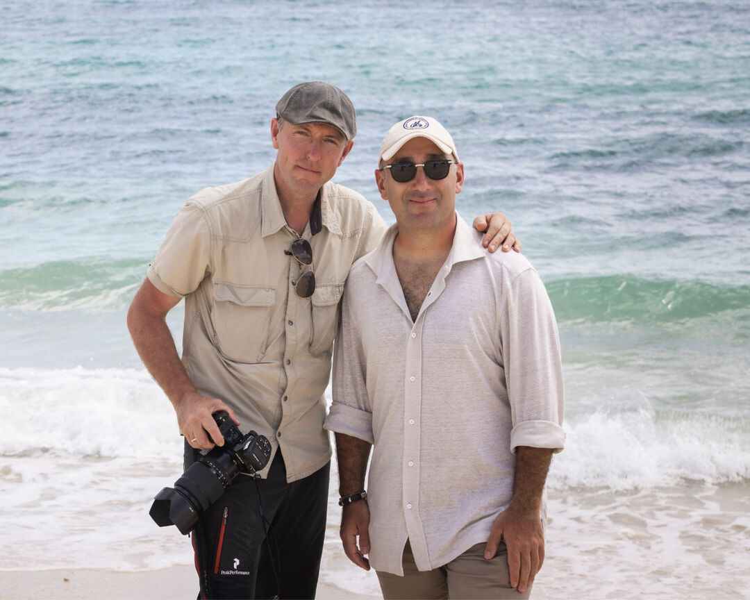 Mattias Klum with Filippo Ricci