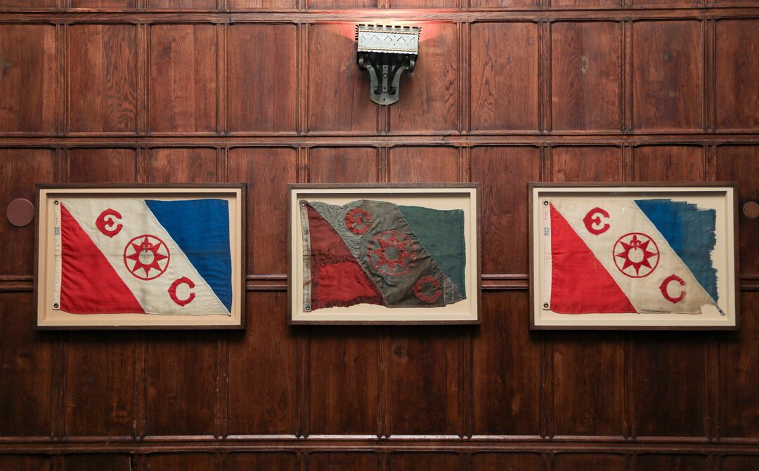 Since 1918, The Explorers Club Flag has been carried on hundreds of expeditions: from the Gobi Desert with Roy Chapman Andrews, to Nasa Apollo 8, 11, 13 and 15 missions to the legendary North Pole and South Pole expeditions.
