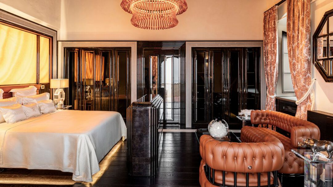 Stefano Ricci La Rocca bedroom