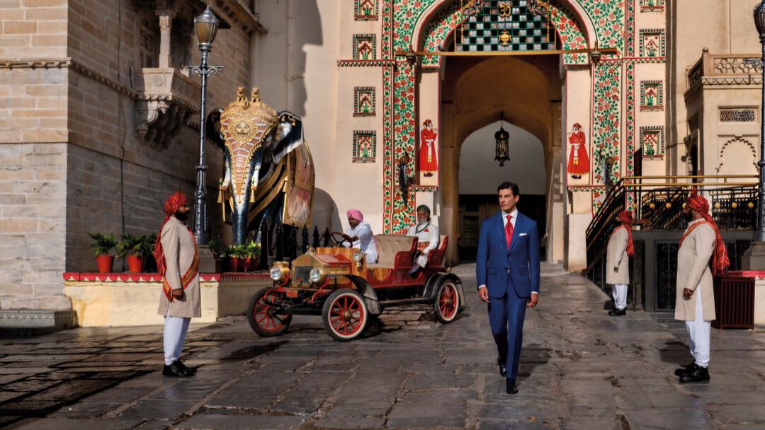 The model in Udaipur