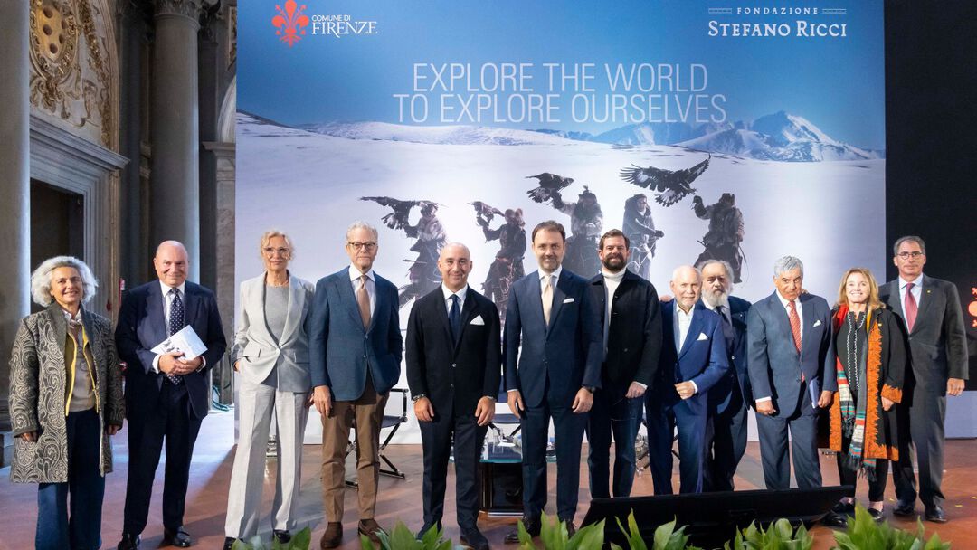 guest speakers all united in Salone dei Cinquecento in Palazzo Vecchio