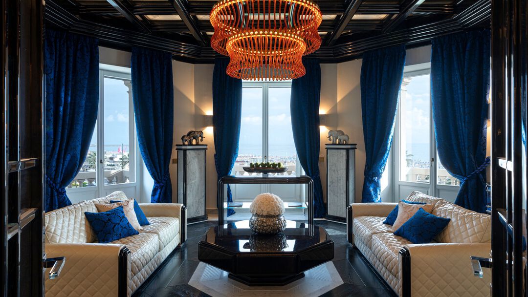 Presidential Suite at the Grand Hotel Principe di Piemonte