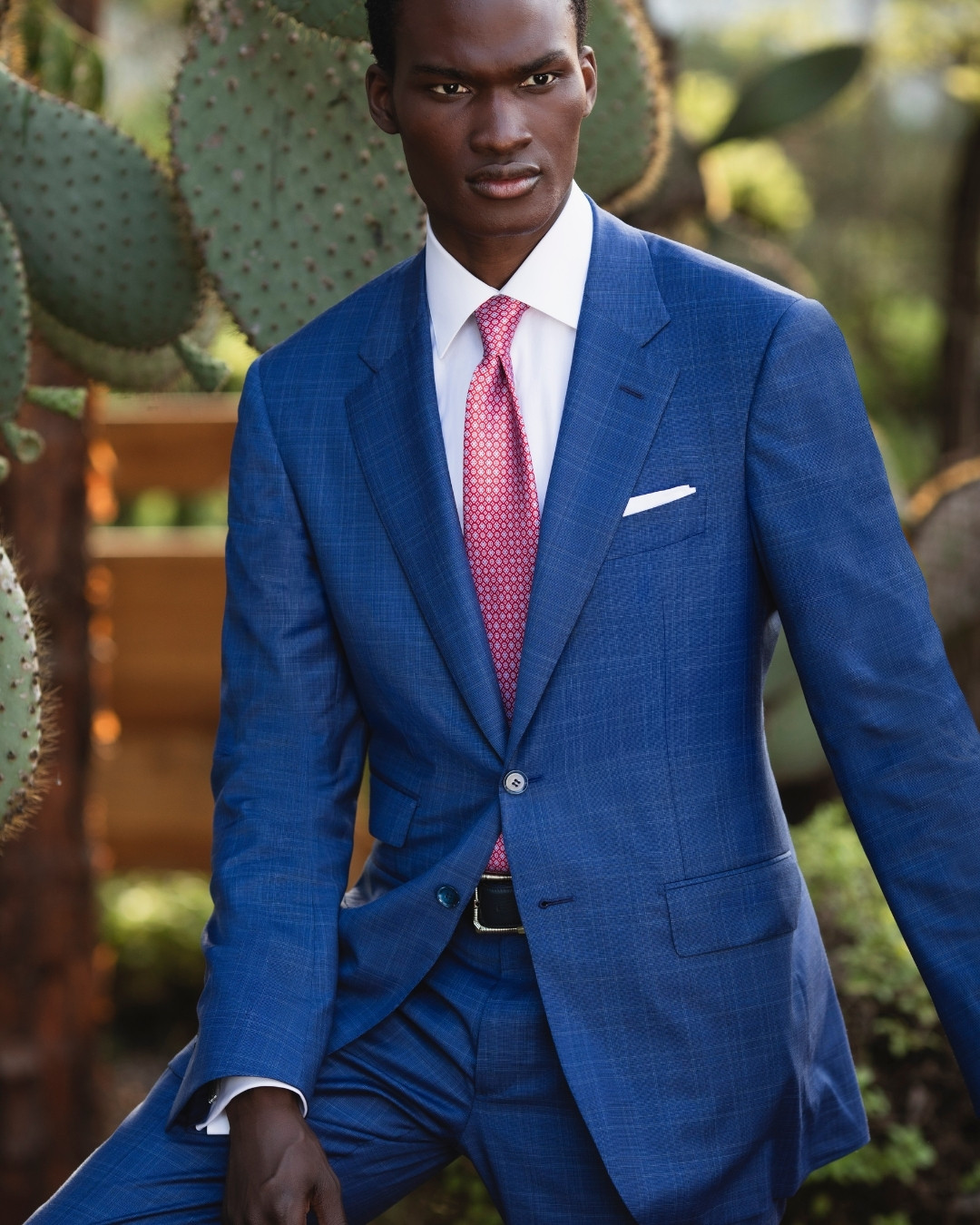 Two-button Fiesole suit, Super 170&rsquo;s wool