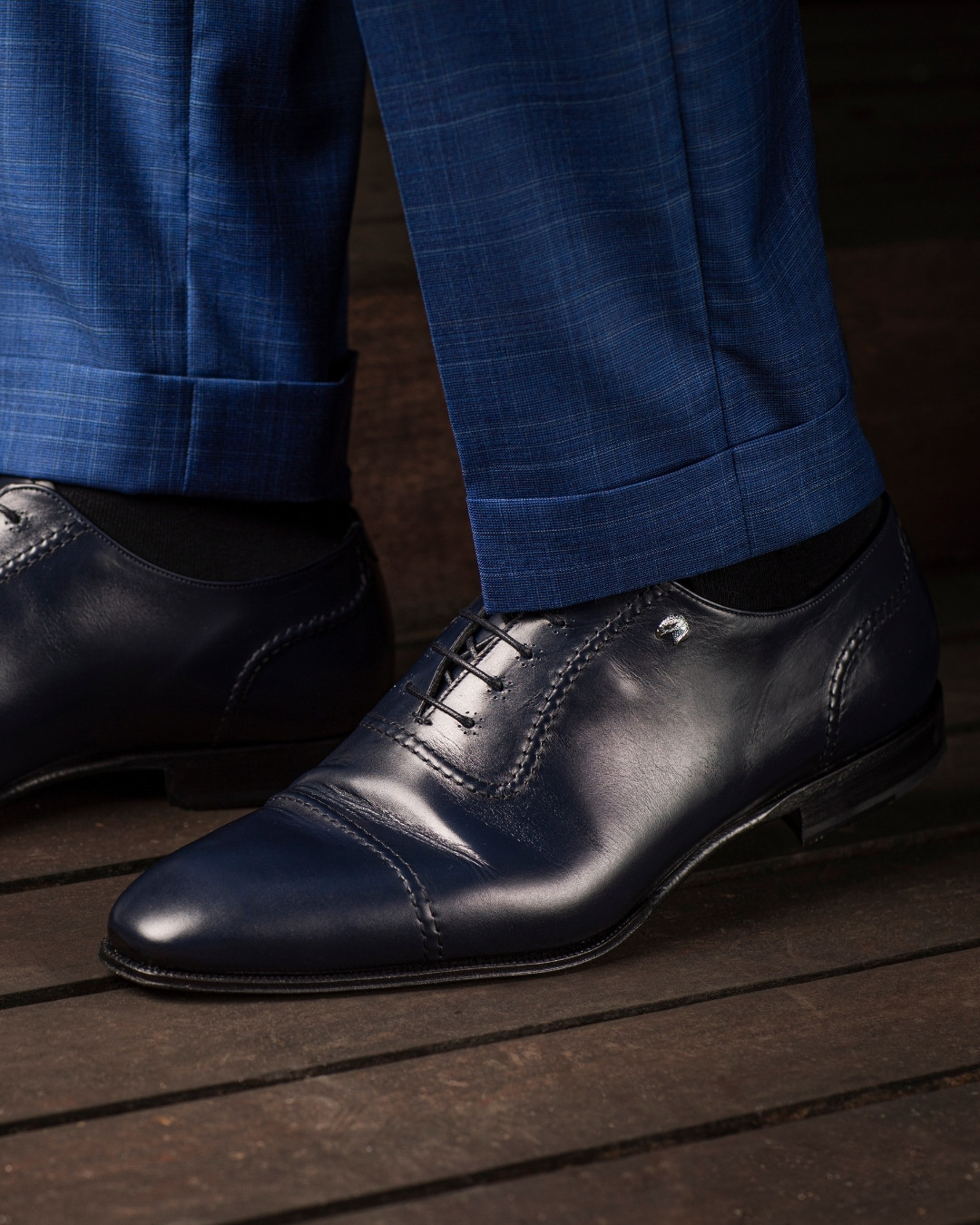 Oxford shoes, calfskin leather