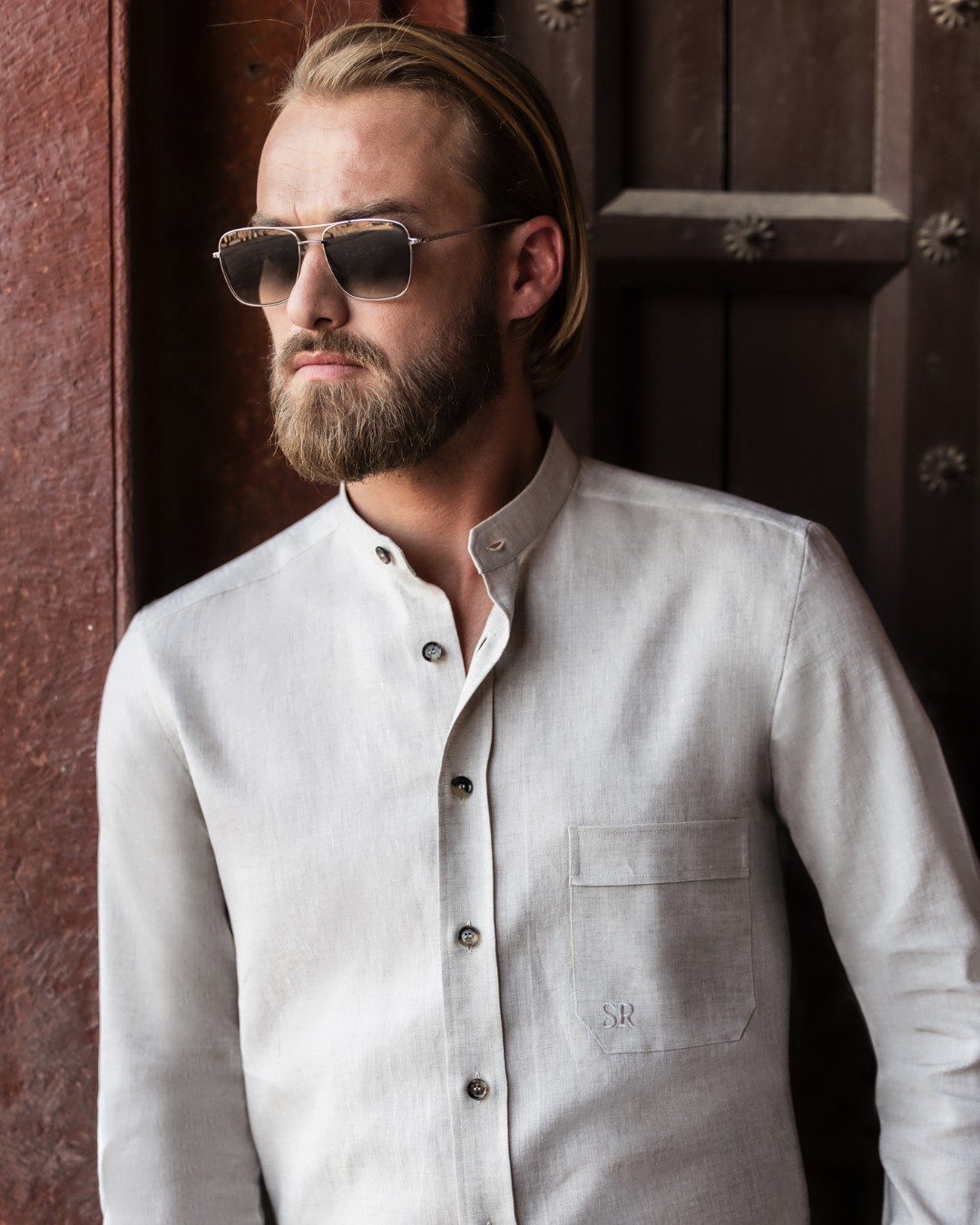 Casual shirt, 100% linen