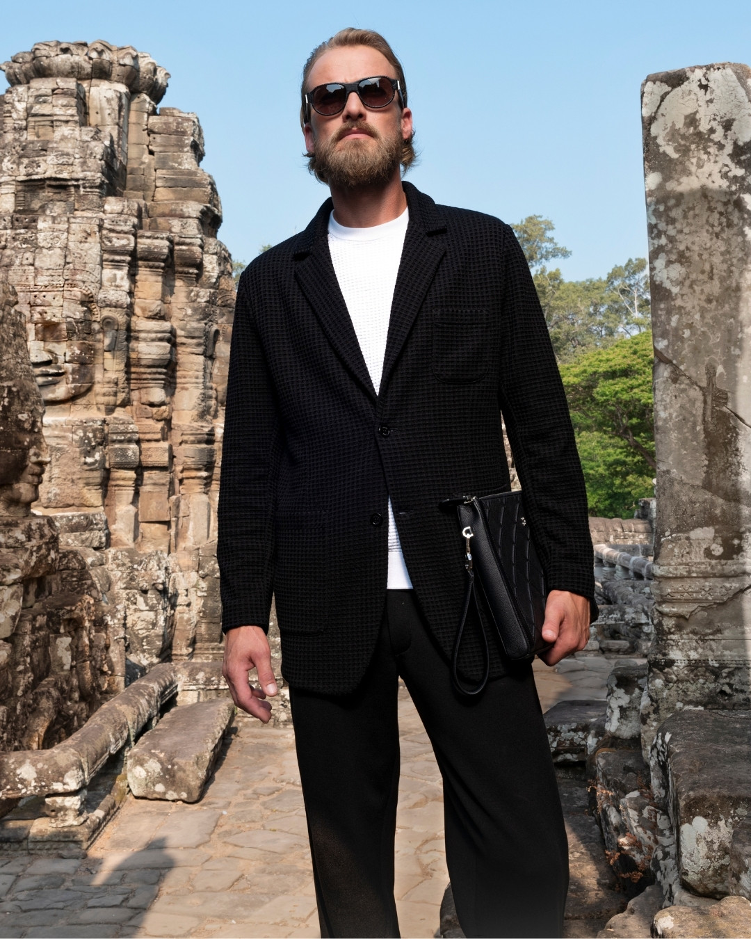 The model in Bayon Temple