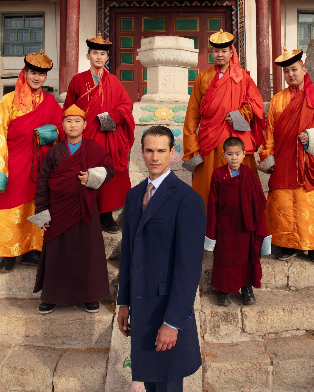 The model at Aryabal Temple Gorkhi-Terelj National Park