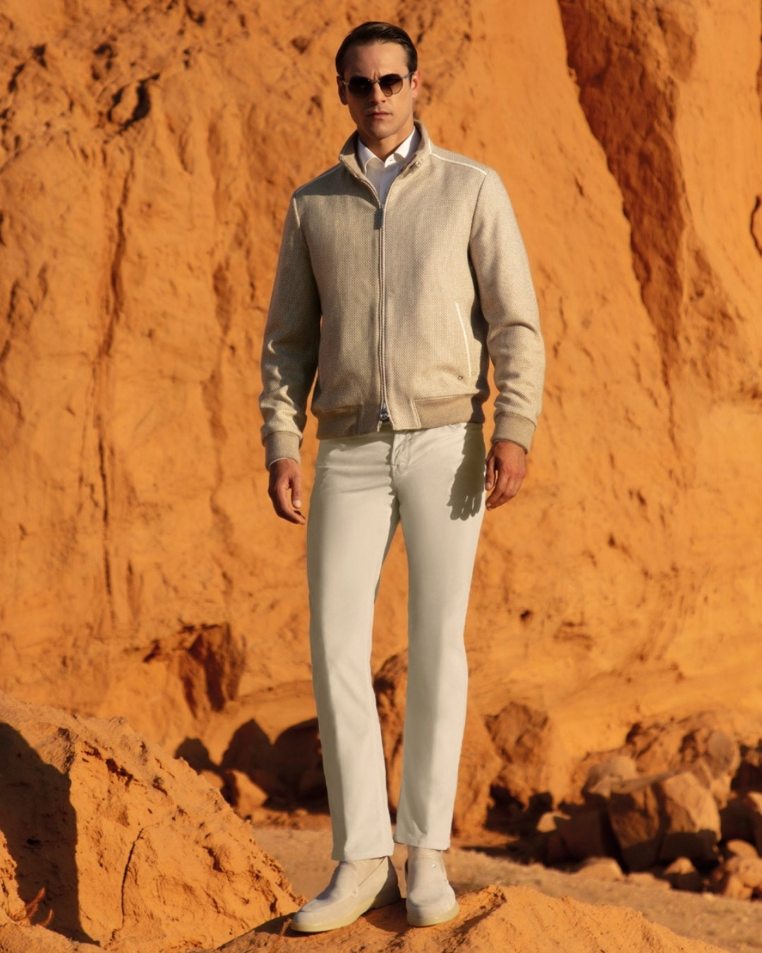 The model in Flaming Cliffs