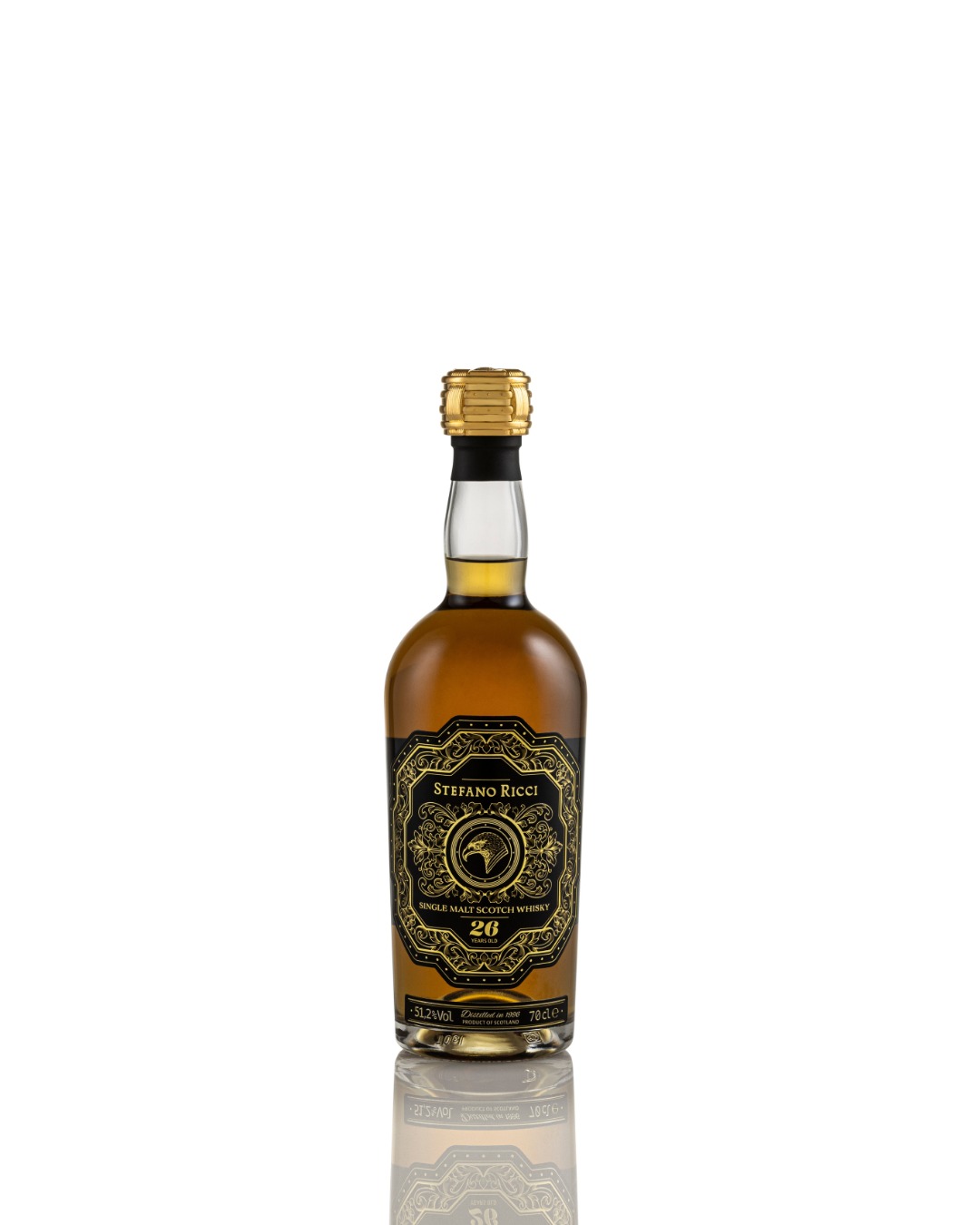 bottle of SR Single Malt Scotch Whisky