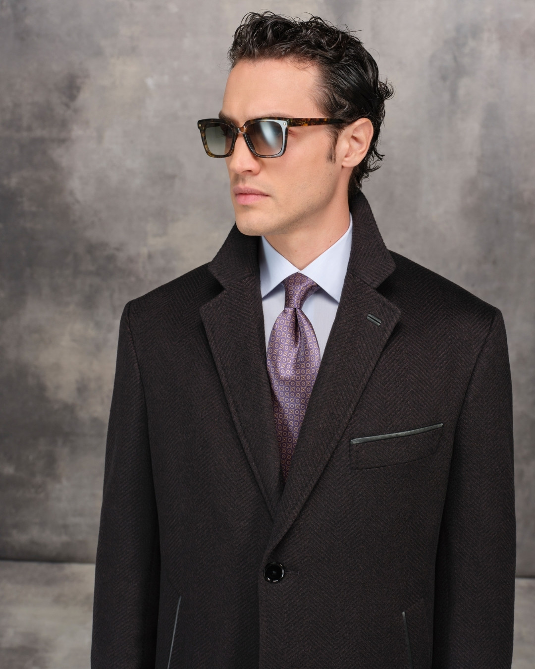 Handmade luxury tie, 100% silk