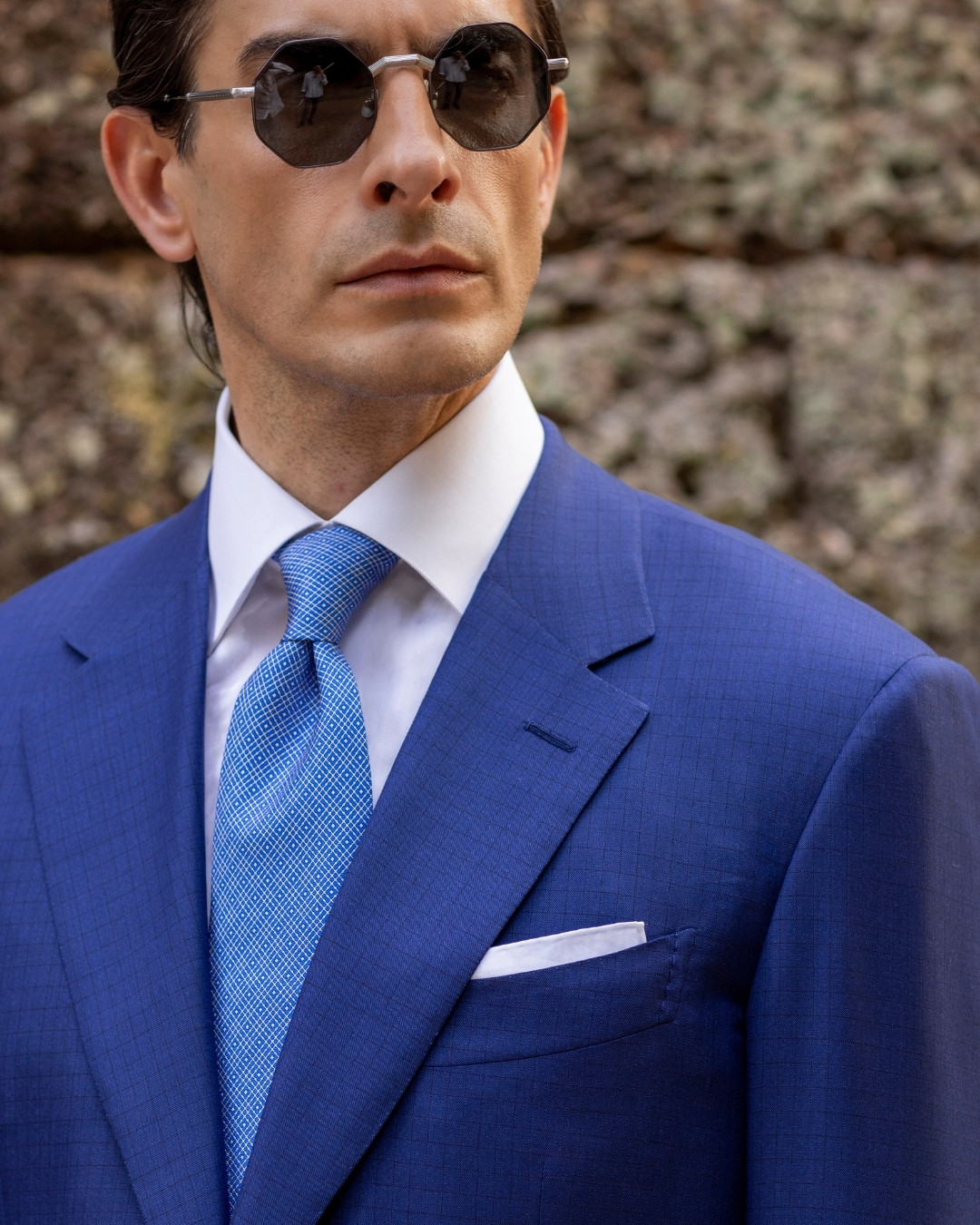 Handmade luxury tie set, 100% silk