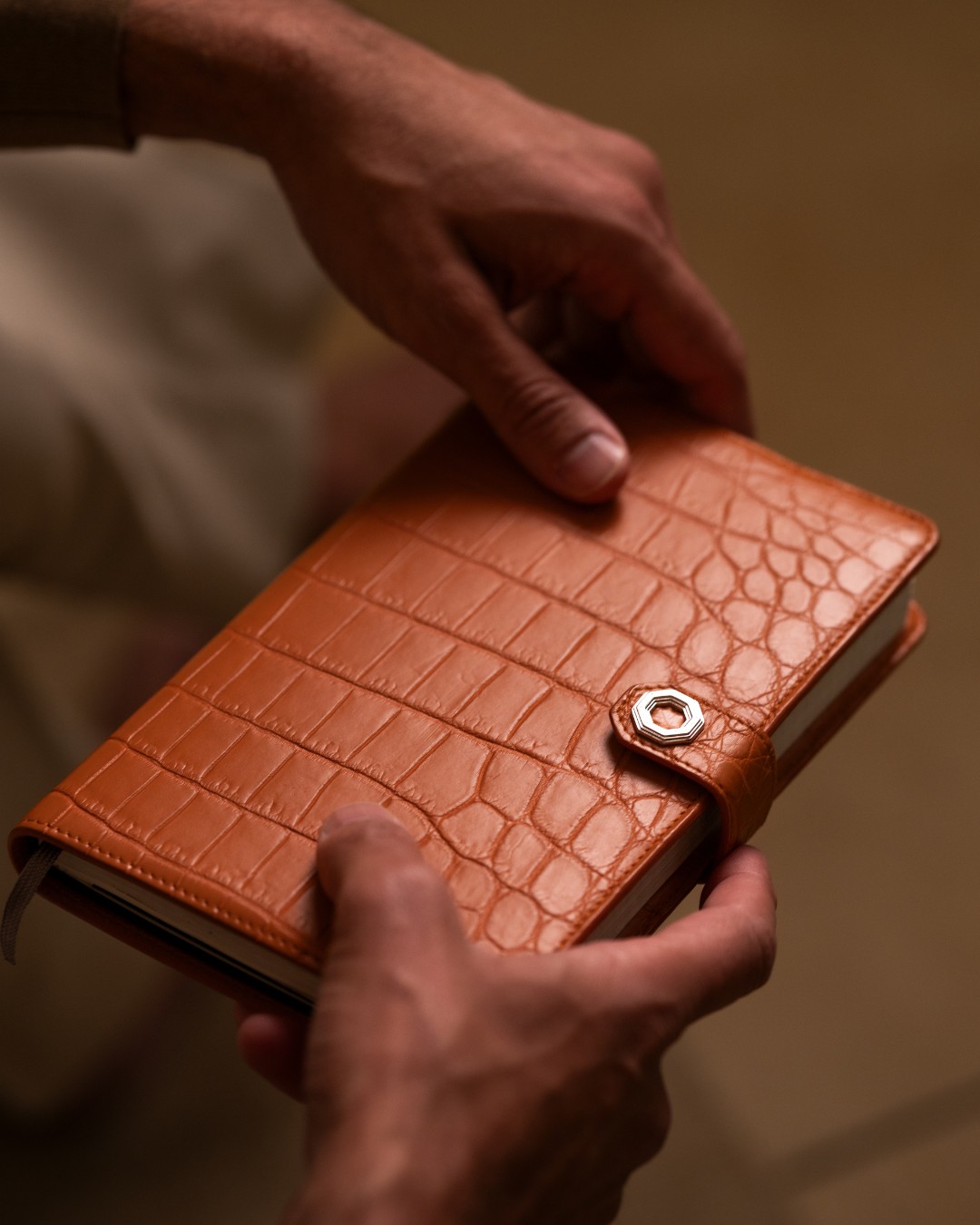 The SR Notebook covered in exotic leather has become a staple of every SR Explorer Mission.
