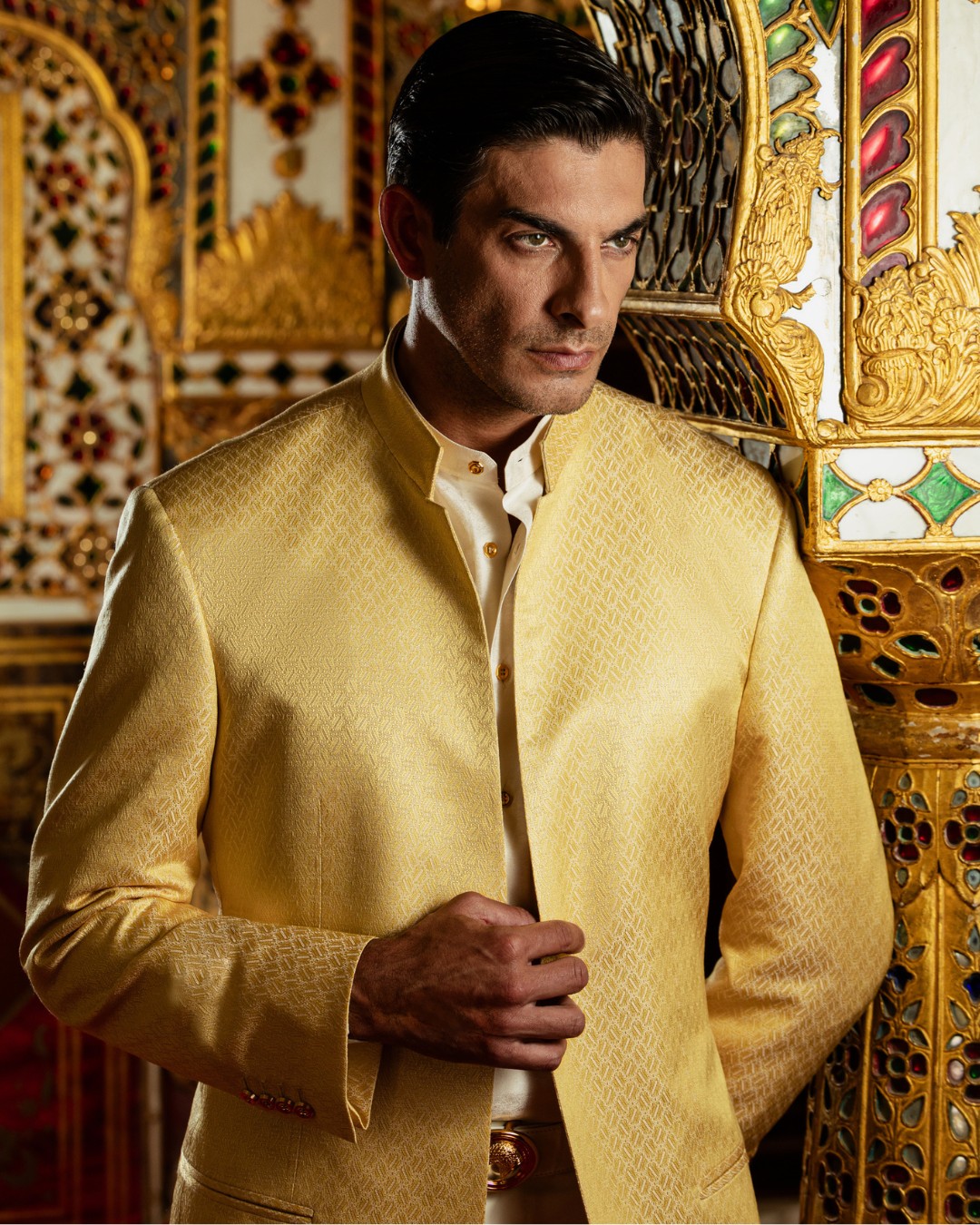 Evening jacket, Antico Setificio Fiorentino silk