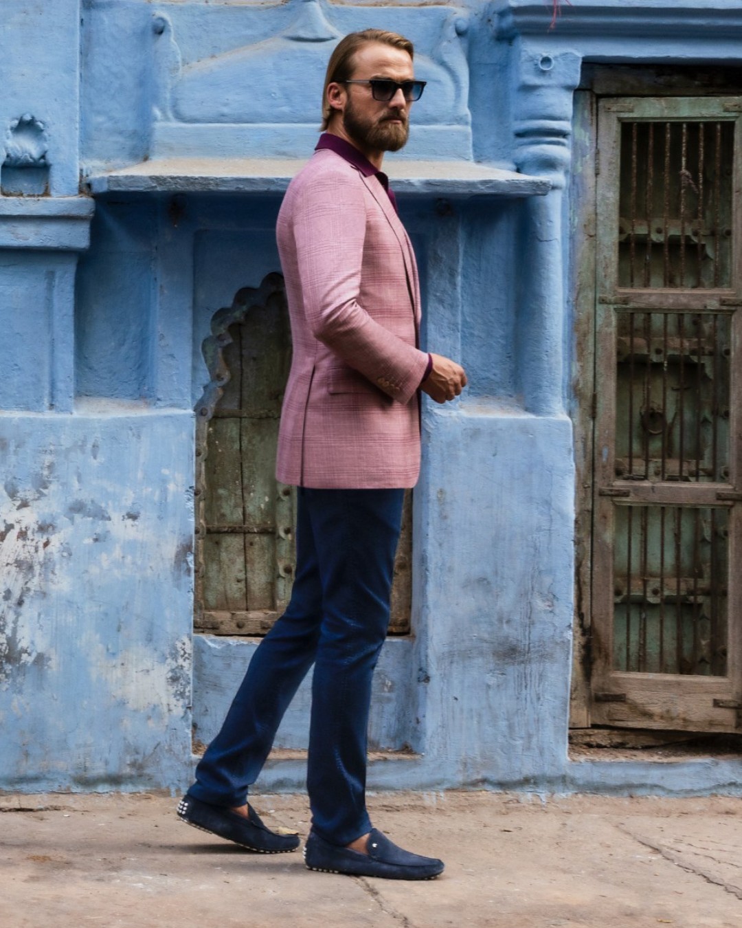 Model in Jodhpur, The Blue City.