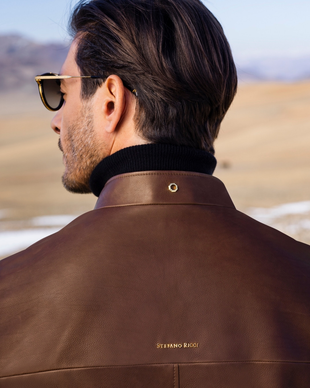 Blouson, 100% calfskin leather
