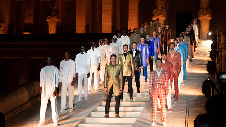 Luxor 50th Anniversary Fashion Show