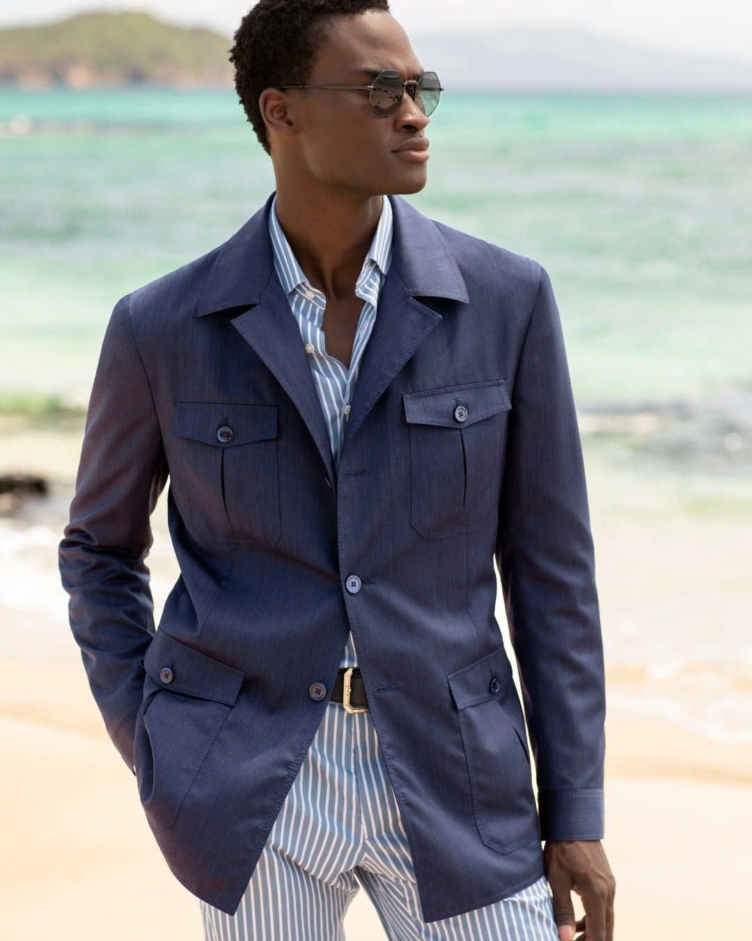 Sartorial field jacket, wool