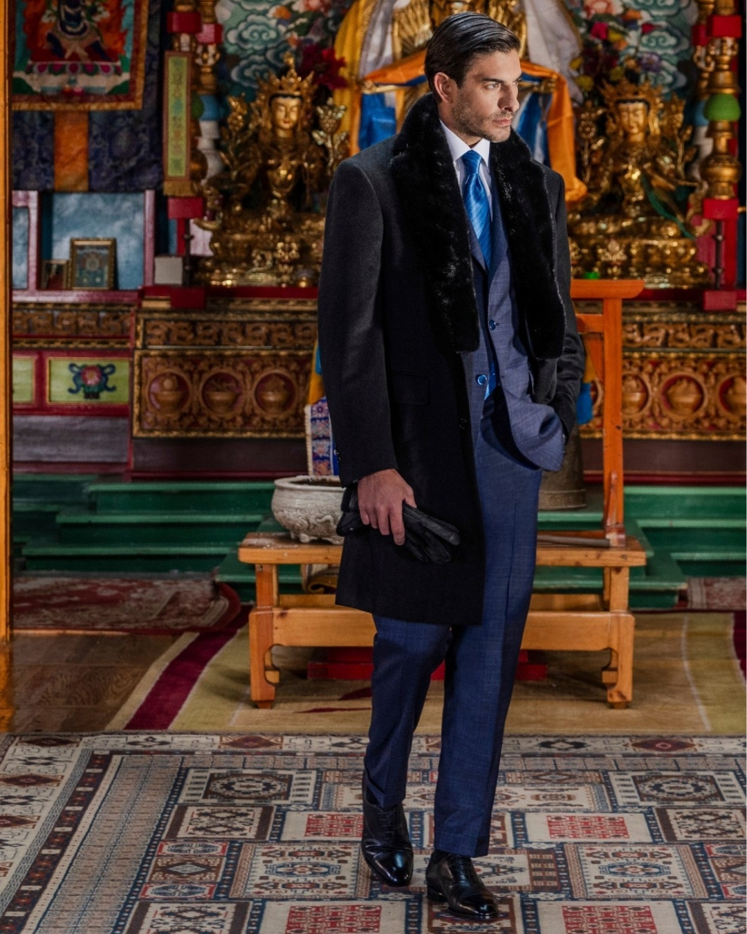 The model in Aryabal Temple Gorkhi-Terelj National Park