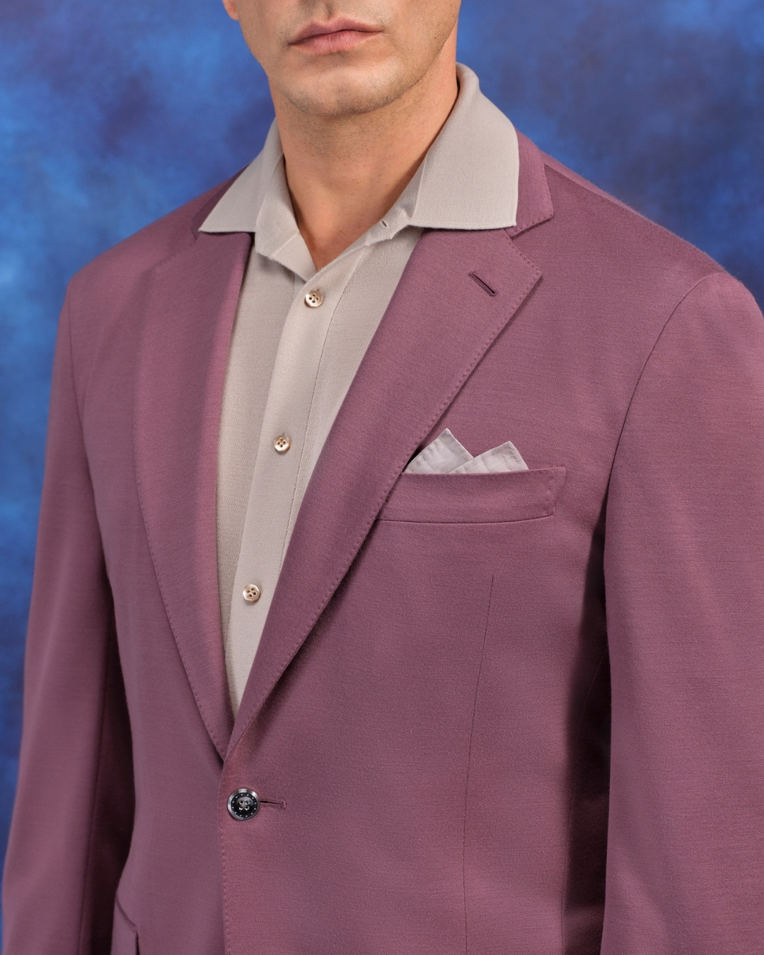 Alpha Yarn polo shirt, 100% cashmere