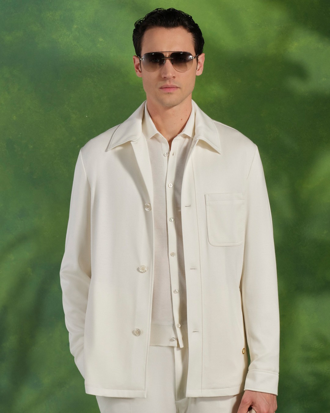 Overshirt, 100% Alpha Yarn cashmere