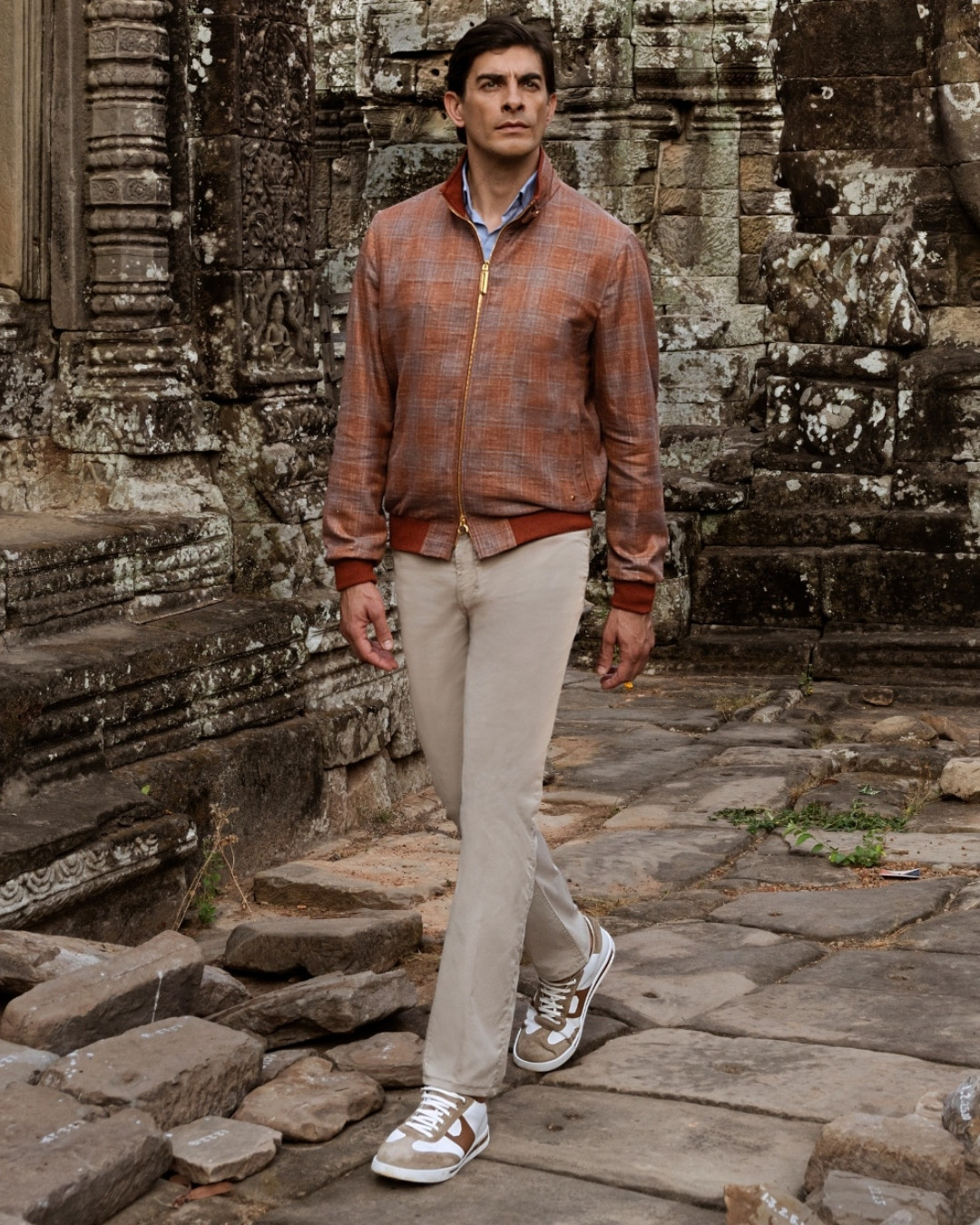 The model in Bayon Temple