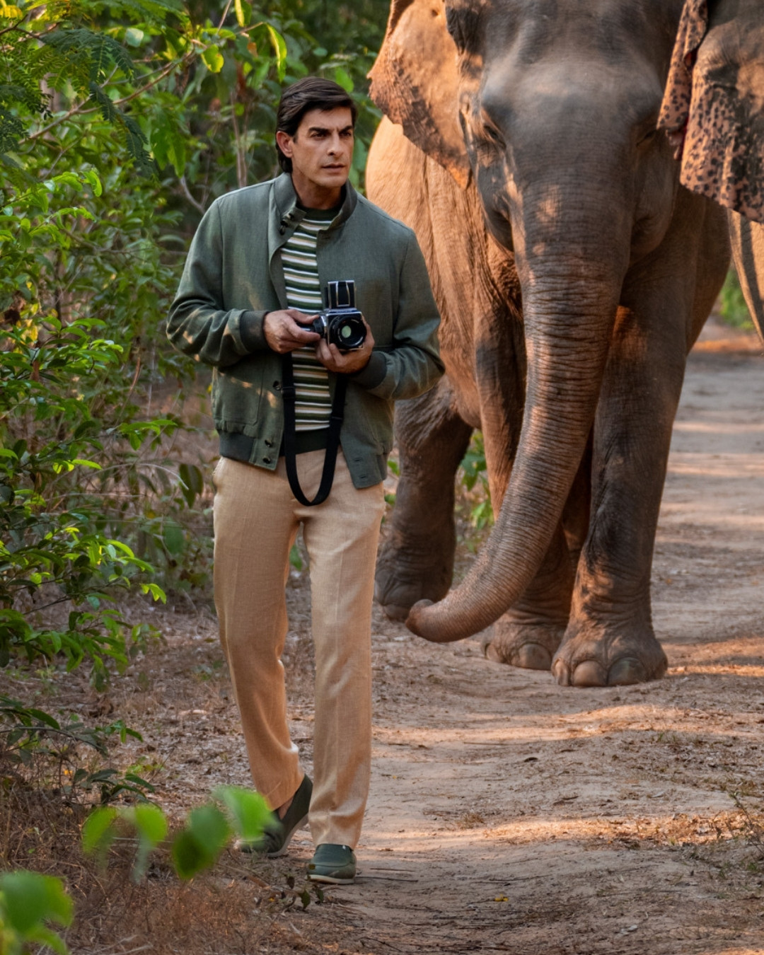 The model in Kulen Elephant Forest