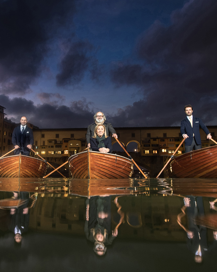 The Ricci family in the Arno river - Florence