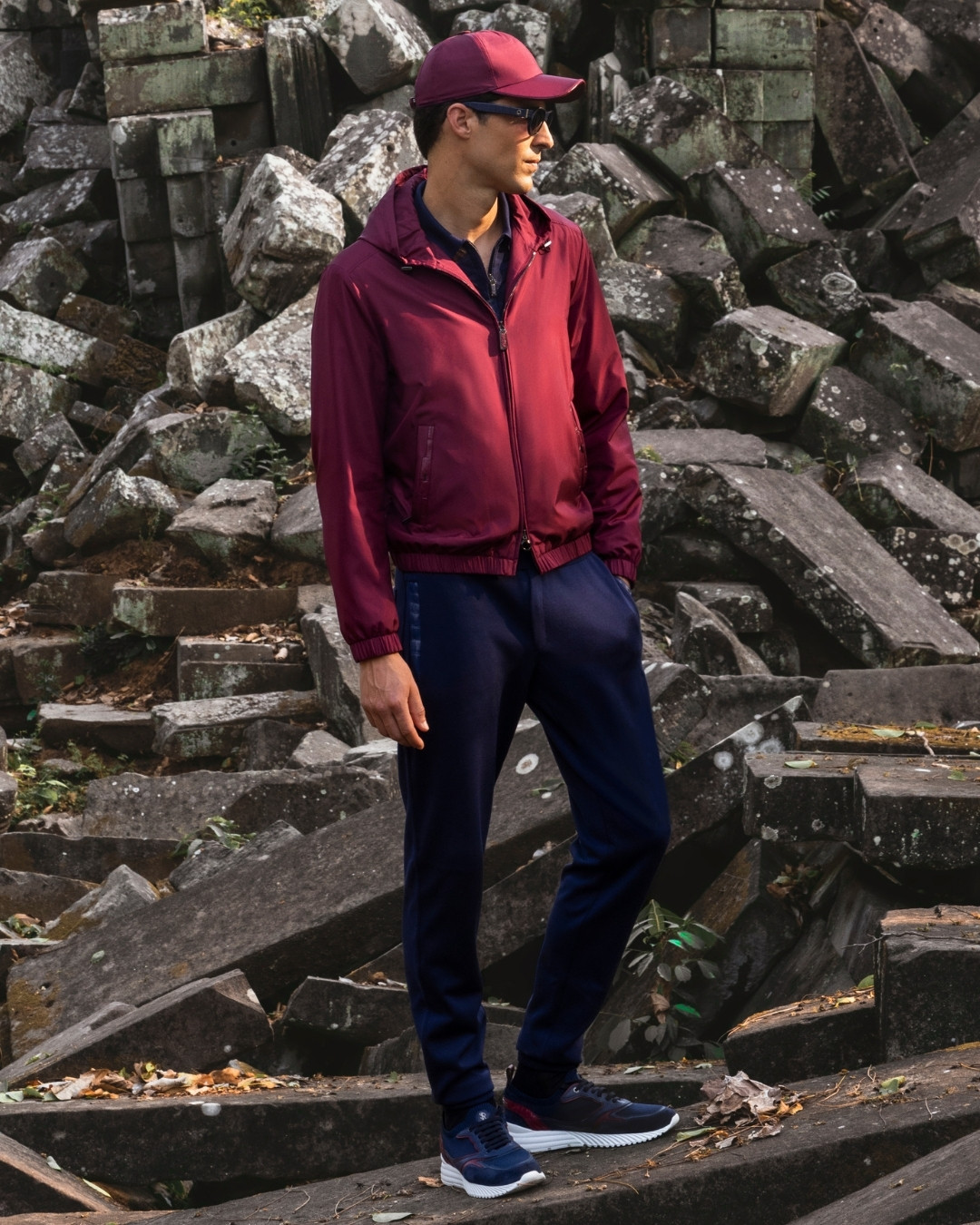 The model in Beng Mealea Temple