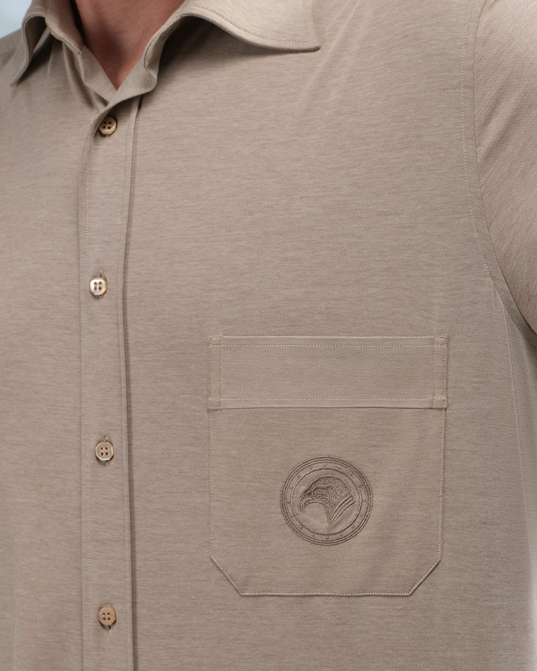 Casual shirt, cotton jersey