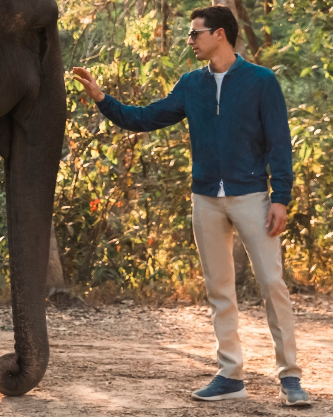 The model in Kulen Elephant Forest