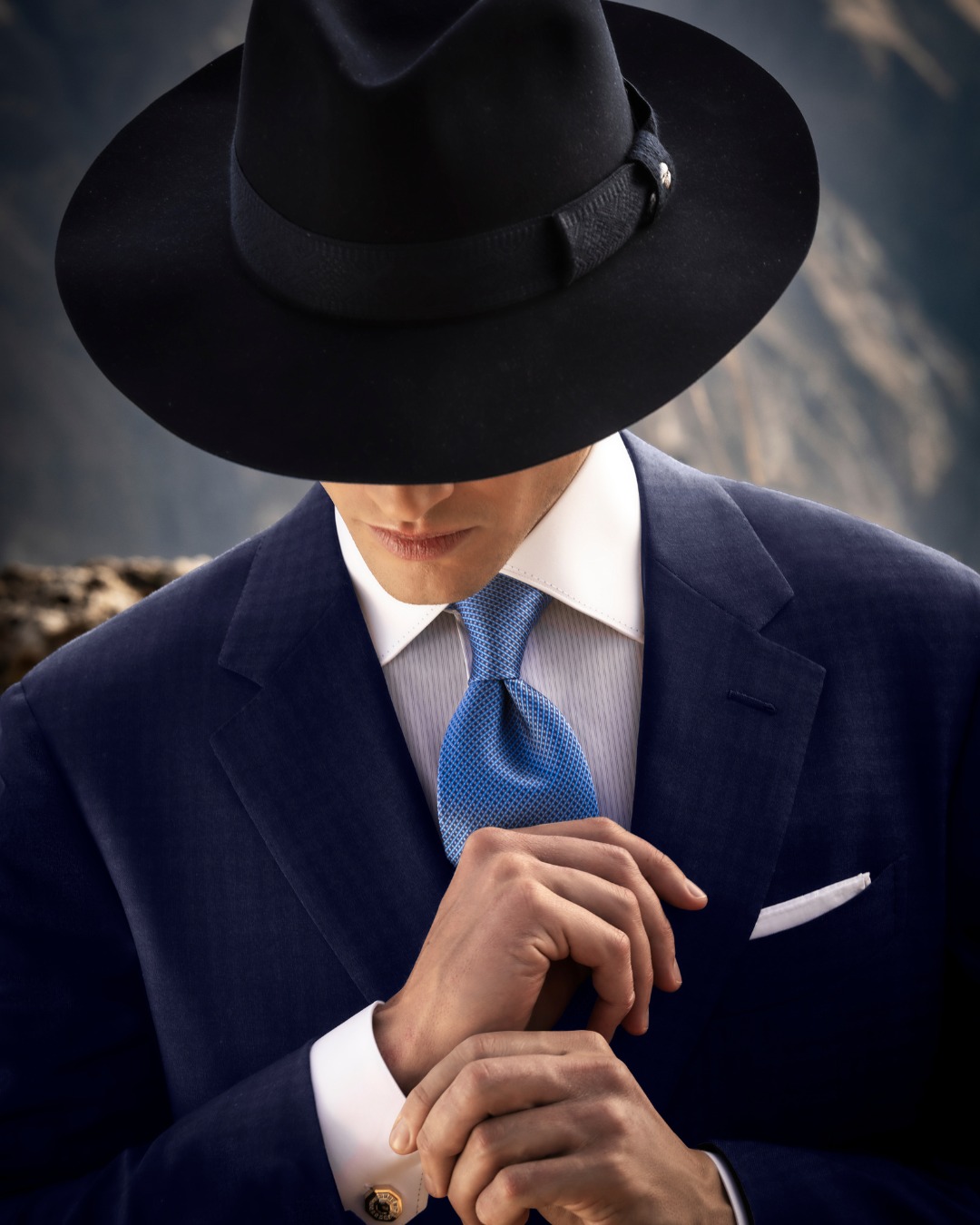 Handmade luxury tie, silk