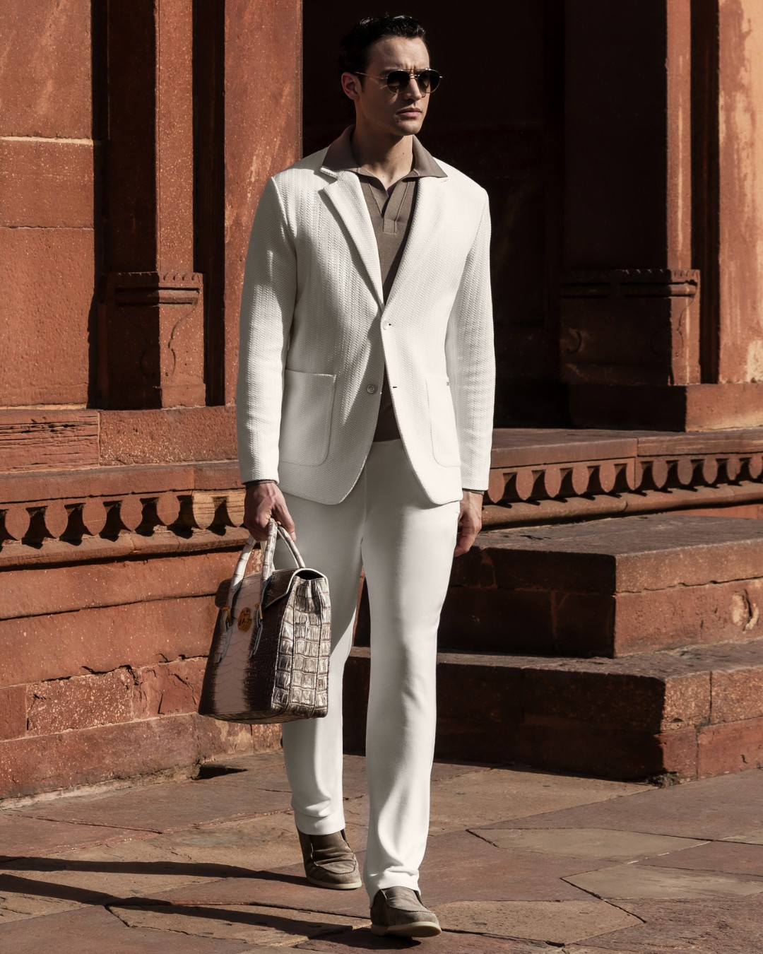 Model in Fatehpur Sikri