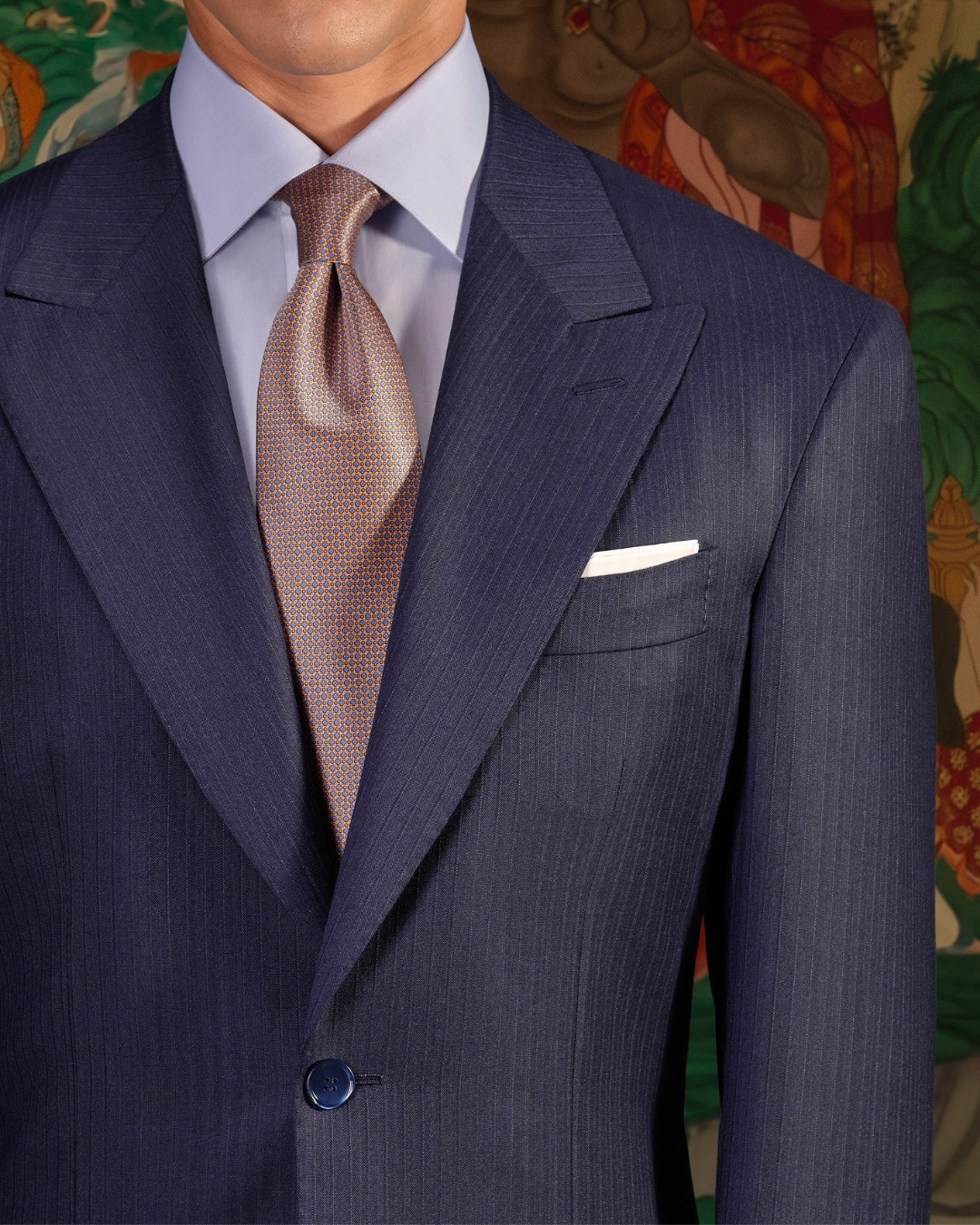 Handmade luxury tie, 100% silk