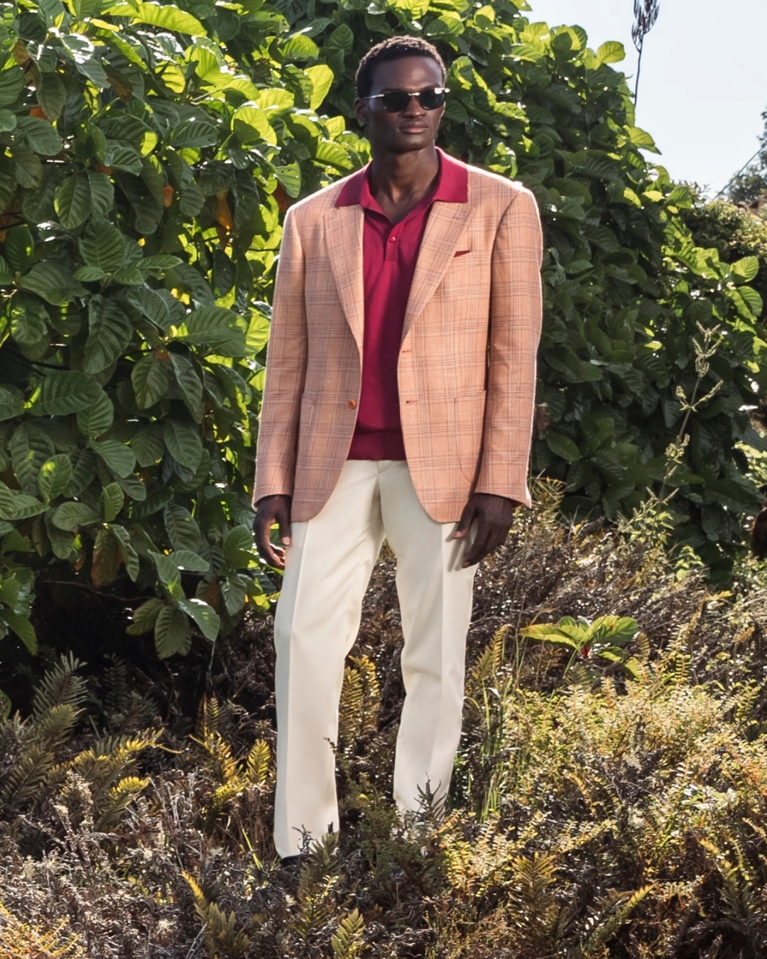 Two-button Fiesole jacket, wool, cashmere, silk, linen and nylon blend