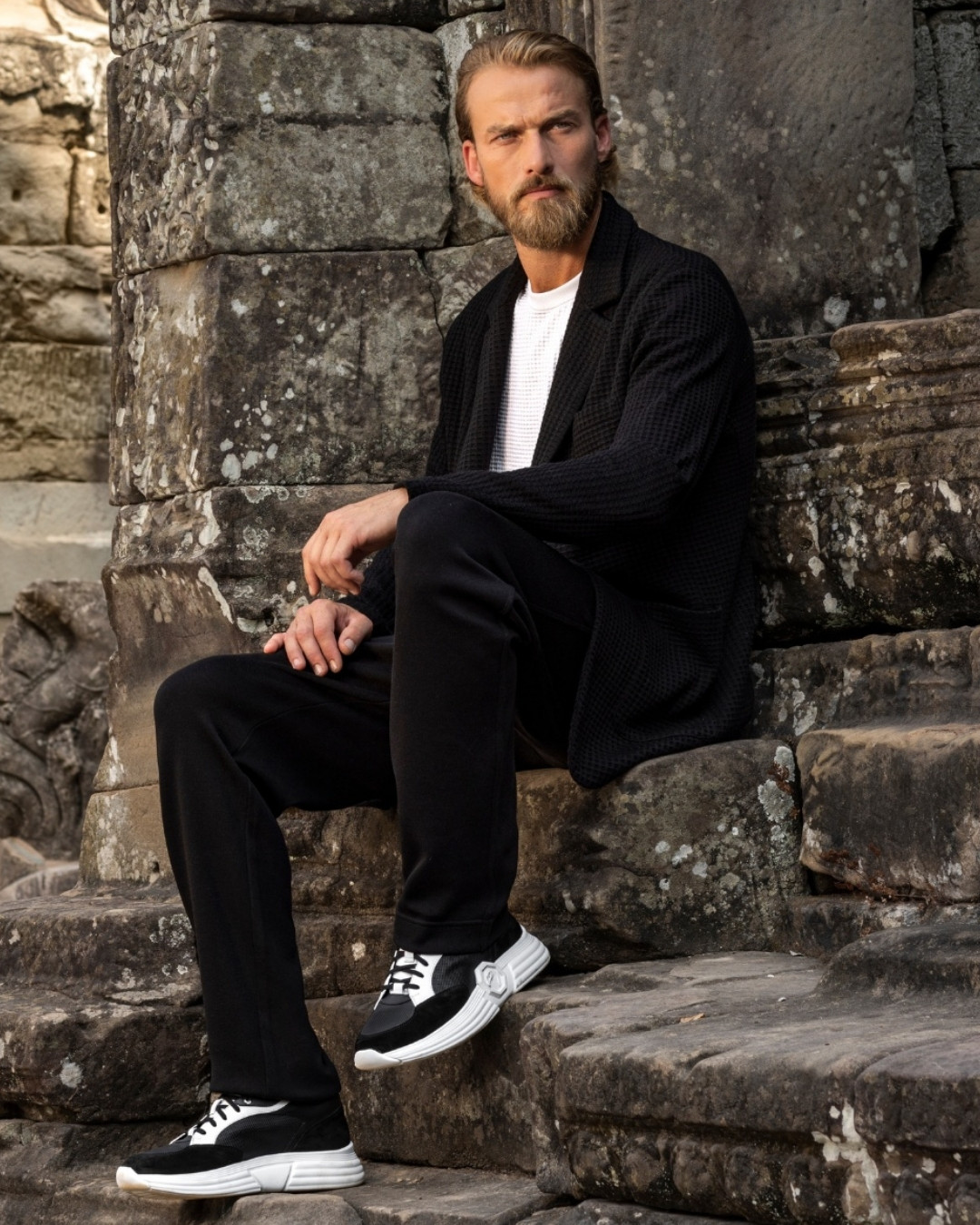 The model in Bayon Temple