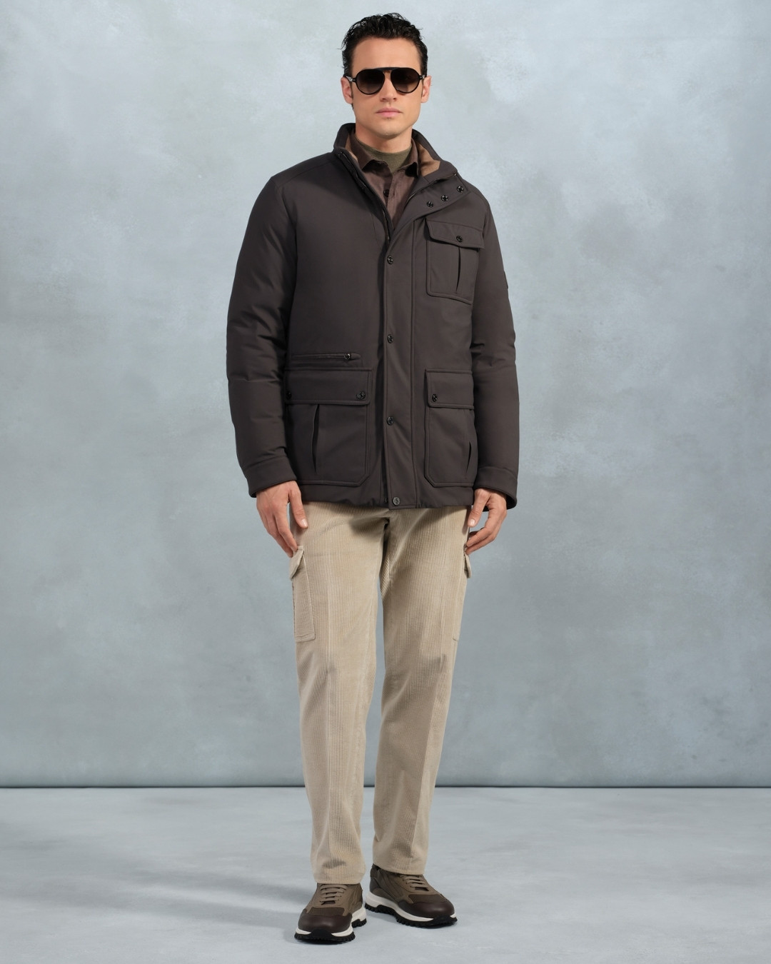 Explorer field jacket, 100% technical fabric