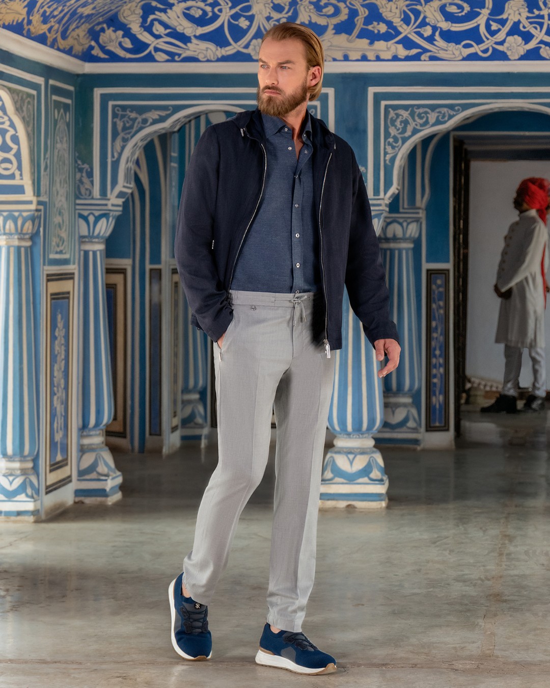 Model in City Palace, Jaipur 