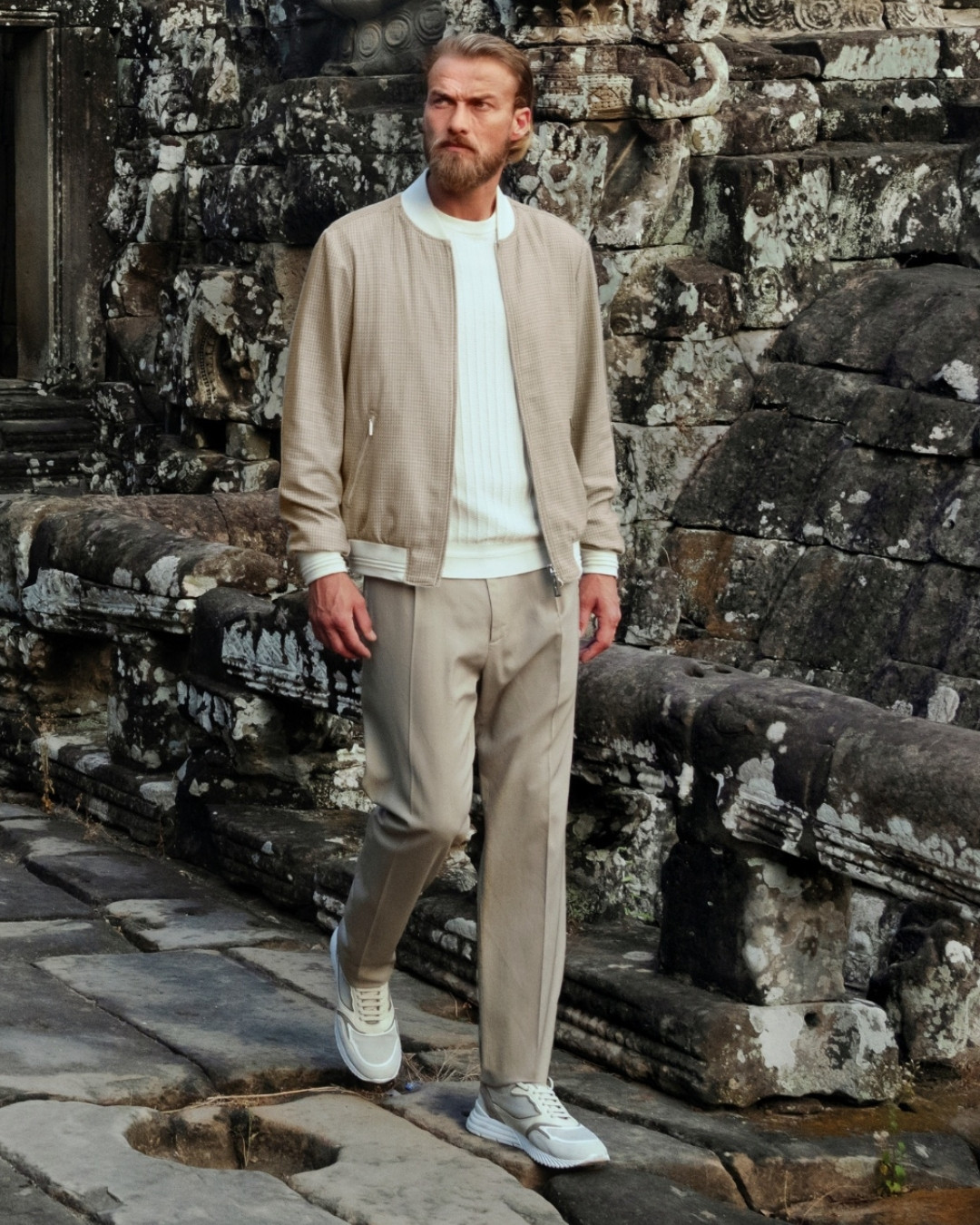 The model in Bayon Temple