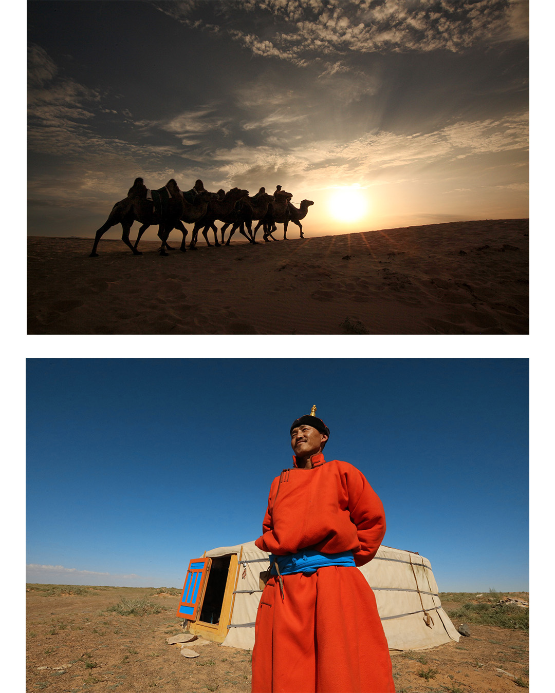 Daily life for the nomadic people who live in traditional Gers.