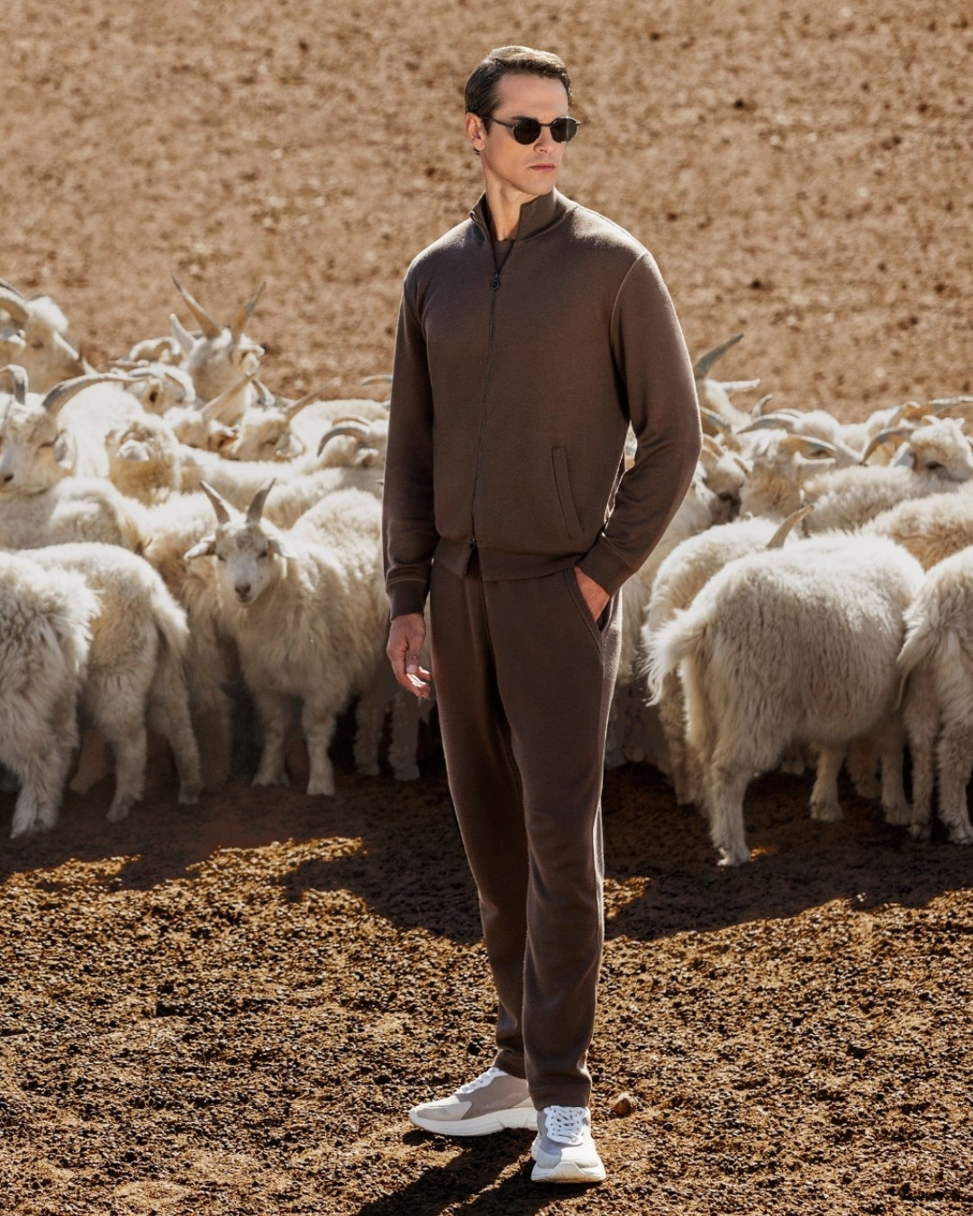 The model in Three Camel Lodge Khankhongor