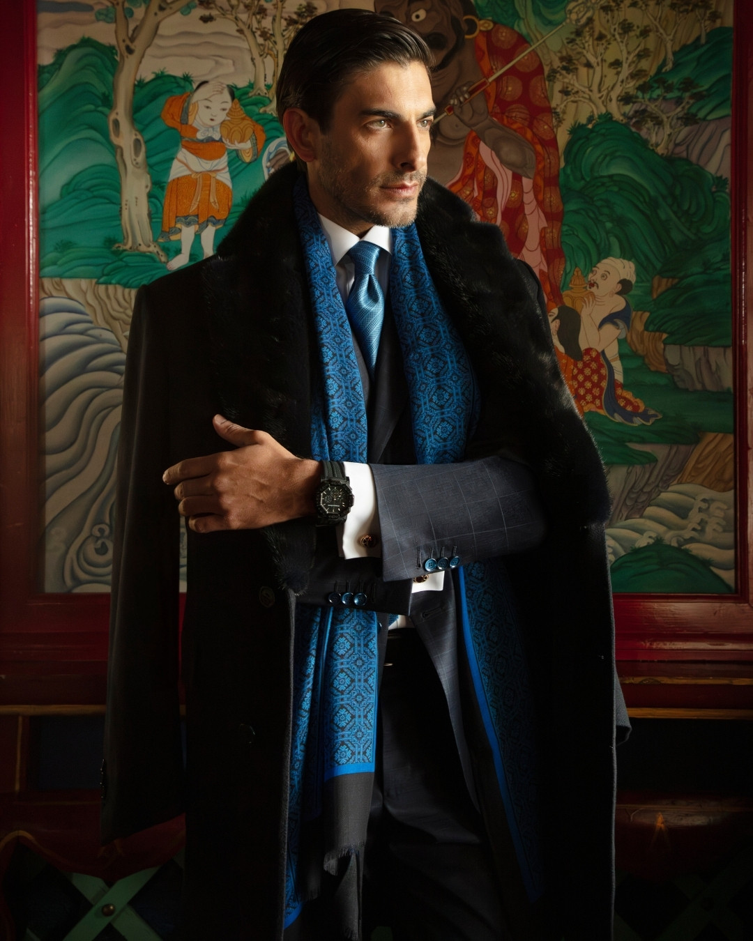 The model at Aryabal Temple Gorkhi-Terelj National Park