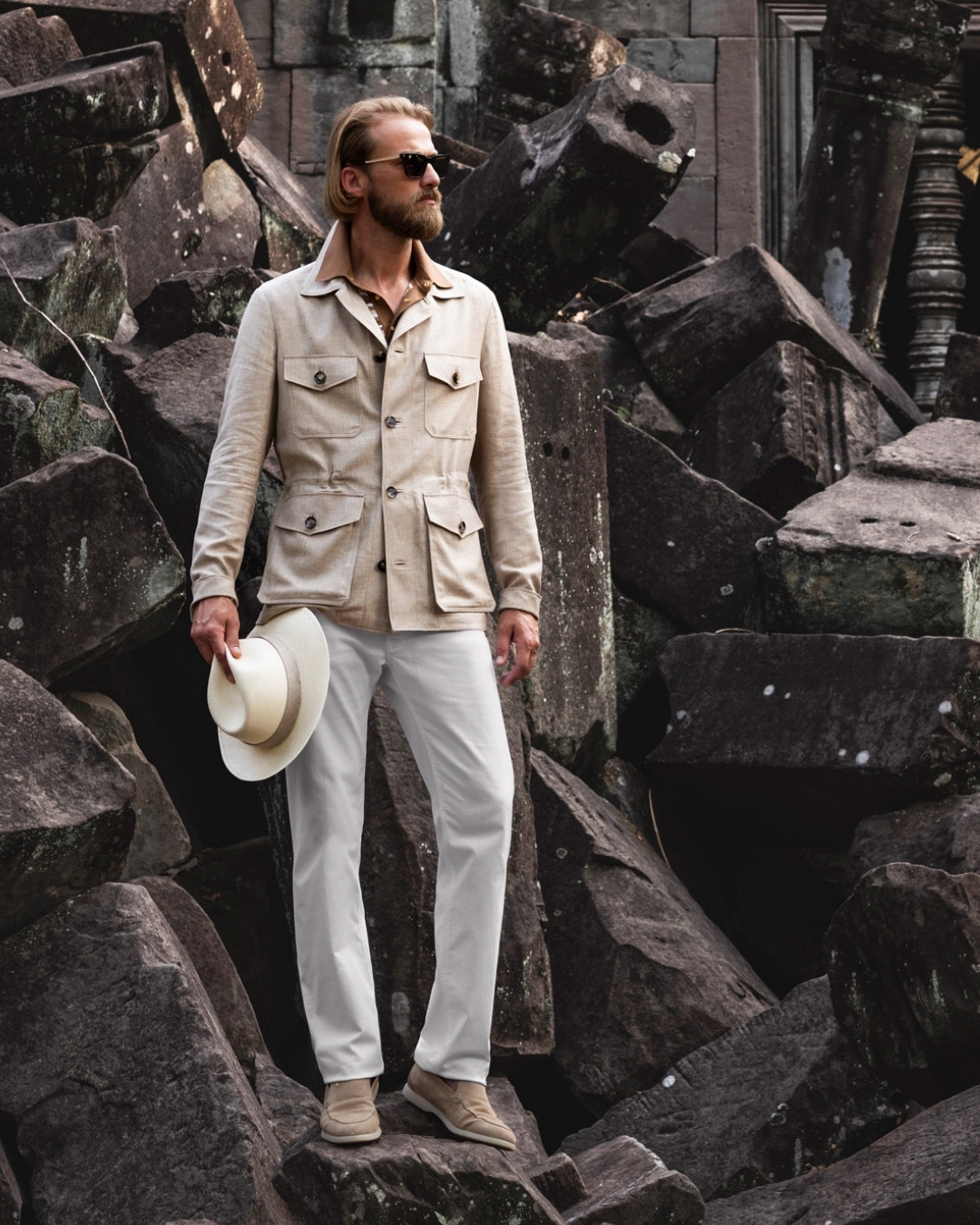 The model in Beng Mealea Temple