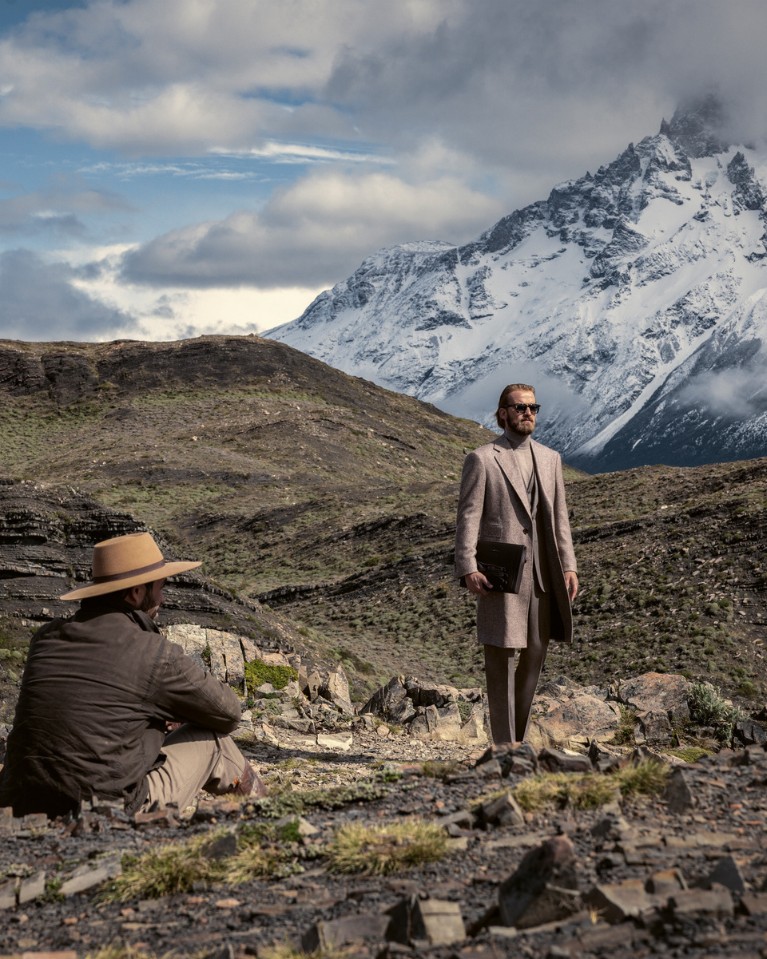 The model at Mirador Bader Valley