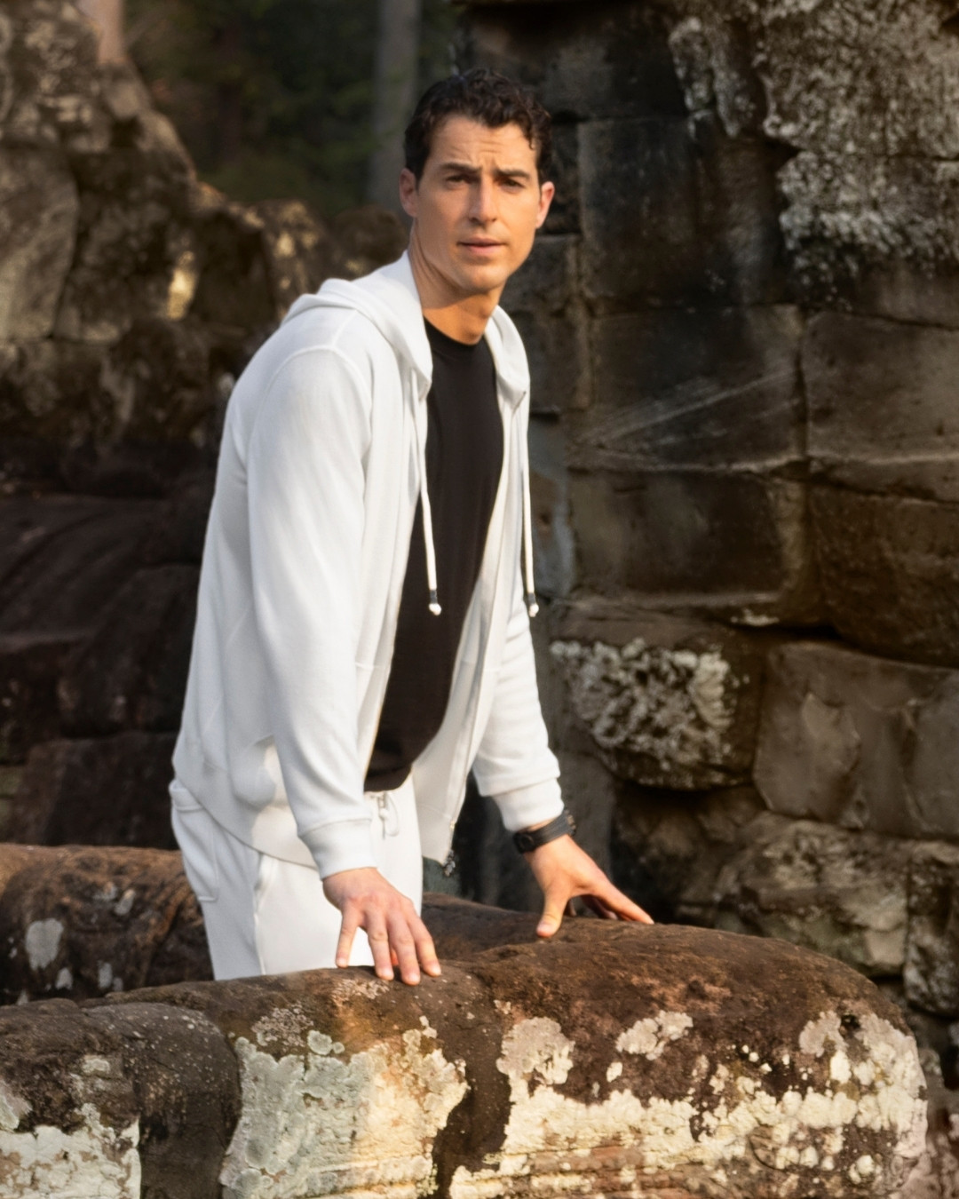 The model in Bayon Temple